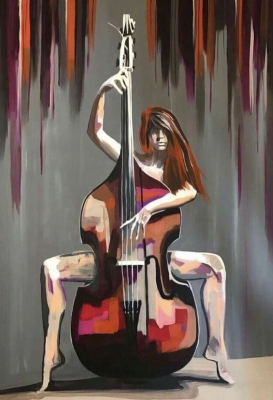Fata cu violoncel