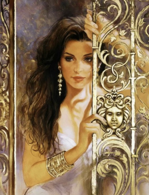 Portret romantic al unei doamne