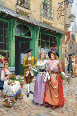 Henry Victor Lesure - Vânzător de flori - Reproduceri