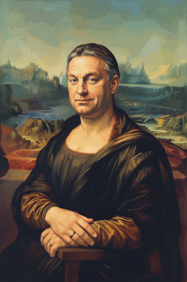 Leonardo da Vinci - Replica Mona Lisa
