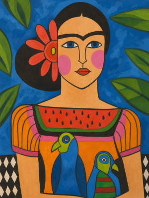 Stil modern Frida Kahlo
