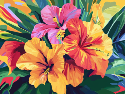Flori hawaiene – DL24-040