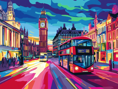 Londra colorată – DL24-054