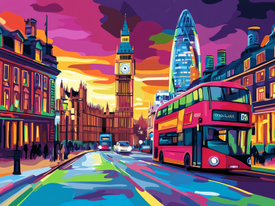 Londra colorată – DL24-055