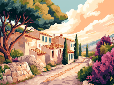 Peisaj mediteranean – DL24-065