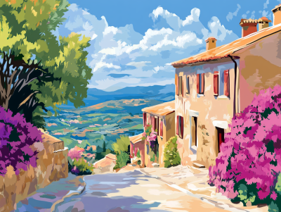 Peisaj mediteranean – DL24-071