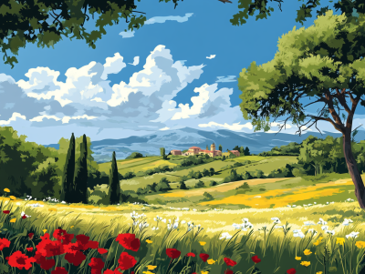 Toscana gobelin – DL24-073