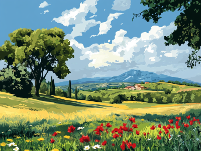 Toscana gobelin – DL24-075