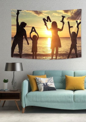 Imprimare gobelin personalizată pe baza unei fotografii