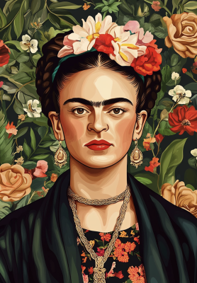 Portretul Fridei Kahlo – FR24-002