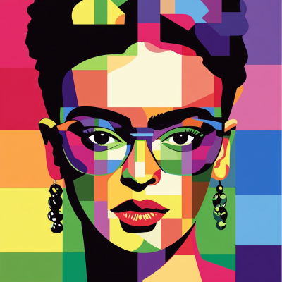 Portret modern al Fridei Kahlo – FR24-004