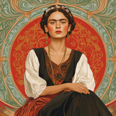 Portretul Fridei Kahlo – FR24-007