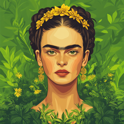 Portretul Fridei Kahlo – FR24-012