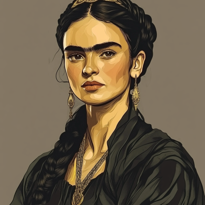 Portretul Fridei Kahlo – FR24-020