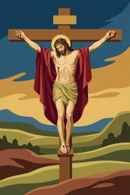 Iisus pe cruce – BG26-0327