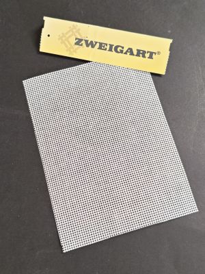 Țesătură albă Zweigart Stramin 44/100 (fir normal) - 15x20 cm