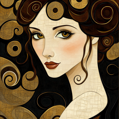 Stil Klimt: Văduvire