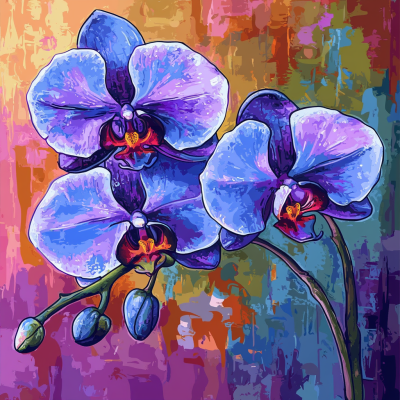 Orhidee violetă