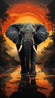 Portret de elefant