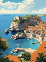 Peisajul Dubrovnik