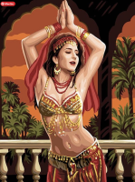 Balerina de dans oriental