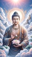 Buddha cu lotus