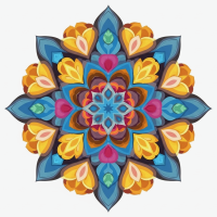 Seria Mandala – 25-1017