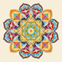 Seria Mandala – 25-1048
