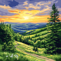 Peisaj de pădure – 25-108