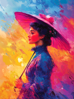 Doamna cu umbrelă variații – 25-339