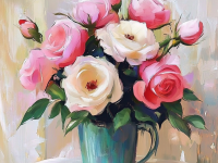 Buchet de trandafiri – 25-393