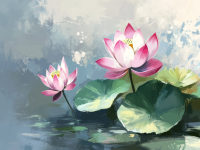 Floarea de lotus – 25-408