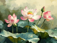 Floarea de lotus – 25-409