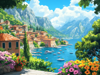 Peisaj mediteraneean – 25-443