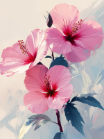 Floare roz