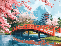 Atmosferă de primăvară în Japonia