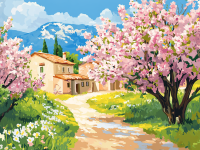 Înflorire în Toscana