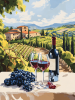 Toskana romantică, Chianti, Vin