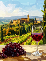 Toscana, Chianti, Vin
