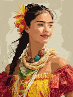 Fată hawaiană
