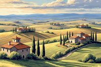 Peisaj din Toscana – 25-770