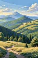 Peisaj de pădure – 25-786