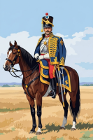 Portret de husar călare
