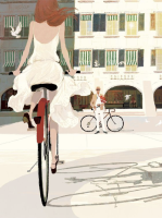 Cu bicicleta în Veneția
