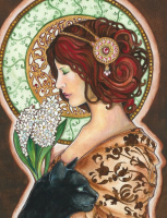 Imagine în stilul lui Alphonse Mucha – AR-292