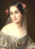 Portret de doamnă victoriană