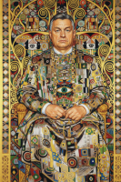 Portret în stilul lui Gustav Klimt – BG26-0211