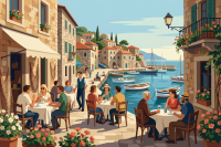 Peisaj mediteranean de coastă – BG26-0287