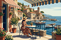 Peisaj mediteranean de coastă – BG26-0288