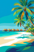 Peisaj tropical de coastă – BG26-0294